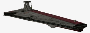 Republic Attack Cruiser - Star Wars Venator Png