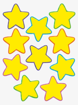 Tcr4591 Yellow Stars Accents Image - Sewing