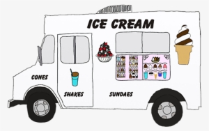 Ice Cream Truck By Priscilla Wolfe - Ice Cream