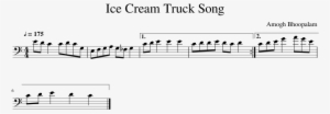 Ice Cream Truck Song Sheet Music Composed By Amogh - กิตติกรรมประกาศ โครง งาน วิทยาศาสตร์