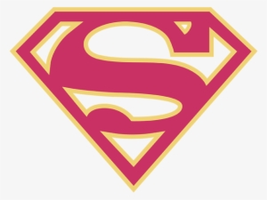 Superman Red And Gold Shield Transparent - Superman Sticker