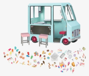 Icecream Truck - Our Generation 18-inch Sweet Stop Ice Cream Truck