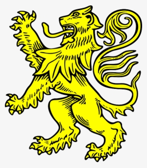 Symbol, Shield, Gold, Coat, Lion, Arms, Crest, Animal - Shealtiel Family