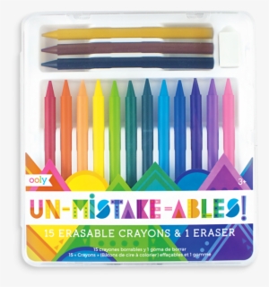 Unmistakeables Erasable Crayons - Crayon