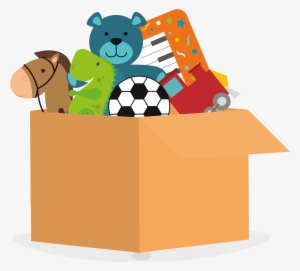 Toy Box Team - Box Of Toys Png