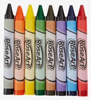 Rose Art Jumbo Crayons