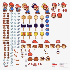 Nk8mkta ] - Super Mario Animation Sprite Sheet Original