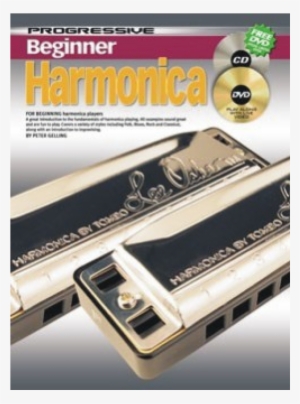 Progressive Books 69171 Beginner Harmonica - Harmonica Lessons For Beginners: Teach Yourself