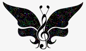 Butterfly Musical Theatre Visual Arts Symmetry Remix - Illustration