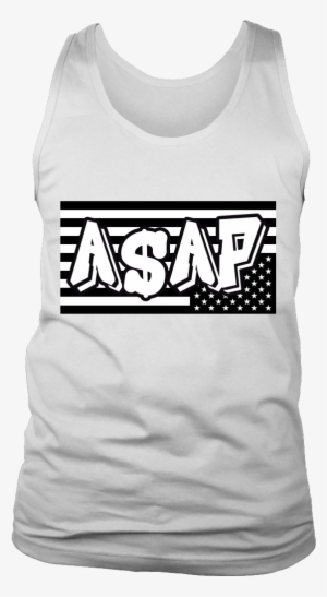 Asap Rocky American Flag Rap Tank Top - Just Farm It Farmer T-shirt - Just Farm It T-shirt