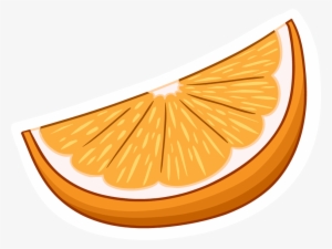 Orange Slice Pin - Gajo De Naranja Dibujo