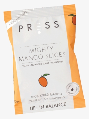 Press London Mighty Mango Healthy Snack Online - Valencia Orange