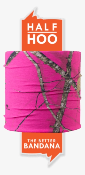 Mossy Oak Lifestyle Pink Headband - Hoo-rag Mossy Oak Lifestyle Pink Half Hoo