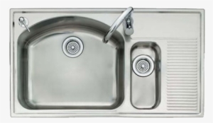 Stainless Steel Kitchen Sink Png Image Background - Kitchen Sink Top View