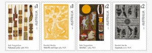 Aboriginal Artwork Represented On Stamps - Art