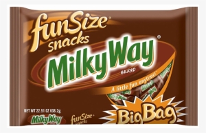Milkyway Bags - Milky Way Candy Bar, Fun Size - 22.51 Oz Big Bag