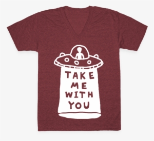 Take Me With You Ufo - Pink Shirt Day Slogans