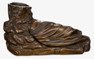 Erotic Sleeping Lady Bronze - Bronze Sculpture