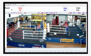Real-time Display Of Scores In A Box'tag Contest - Professional Boxing