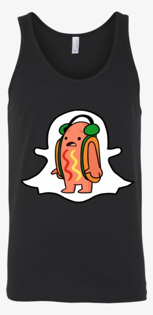 Dancing Hotdog Snapchat Filter Mask Funny Meme Social - Shirt