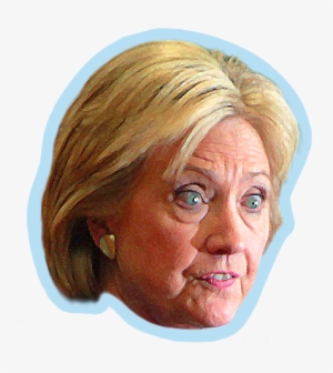 Hillary Clinton Emoji Messages Sticker-6 - Hillary Clinton Png Transparent Head Animated Gif