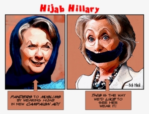 “an Objective Observer Would Have To Conclude That - Hillary In Hijab