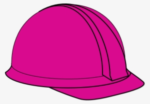 Image Library Library Pink Hard Clip Art At Clker Com - Png Clipart Construction Hat
