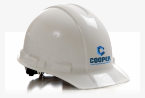Cooper Construction Hat - Salisbury Sa79r01 White Front Brim Hard Hat