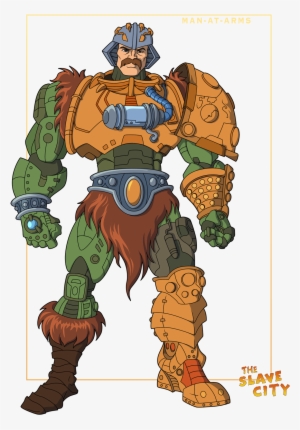 he is a perfect 2nd in command to he-man - man at arms png