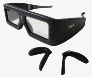 Active Shutter Glasses - Nec 3d Starter Kit 3d Glasses
