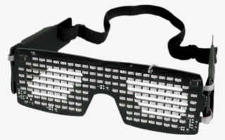 The Slots Are Visible In This Picture - Led Sunglasses Diy