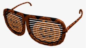 Pumpkin Shutter Shades - Plastic