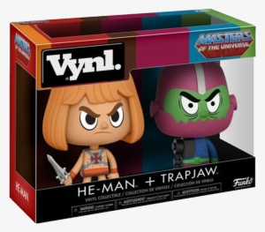 Funko Vynl Masters Of The Universe - He-man And Trapjaw Vynl.
