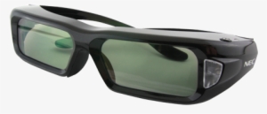 Active Shutter Glasses For Np115, Np215, Np216, Np-u300x - Nec Np02gl 3d Glasses - Active Shutter