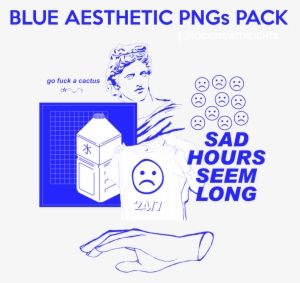 Blue Aesthetic Png's - Sad Boys Vaporwave Yung Lean