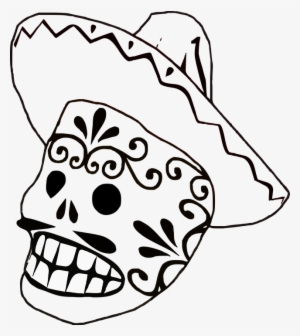 Mask, Mexican, Sombrero, Mustache, Grin - Embosser By Three Designing Women Emb3009