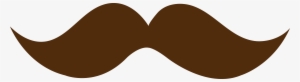 Mexican Mustache Clipart - Brown Moustache