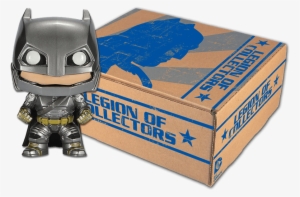 Funko And Dc Announces Legion Of Collectors Box - Figurine Pop Armored Batman
