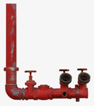 Tube, Fire-extinguishing System, Fire Fighting Water - Fire Pipe Png