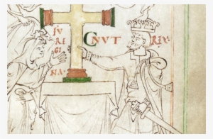 A Danish Prince In Anglo-saxon England - King Canute And Queen Emma