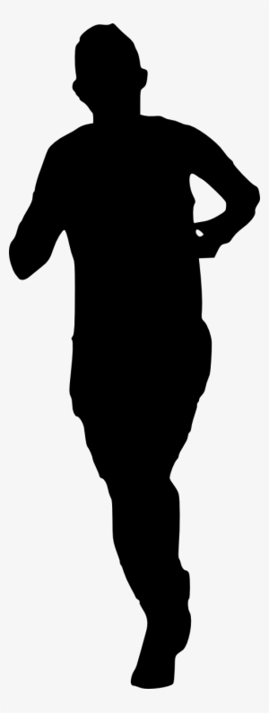 20 Man Running Silhouette Png Transparent Onlygfxcom - Portable Network Graphics