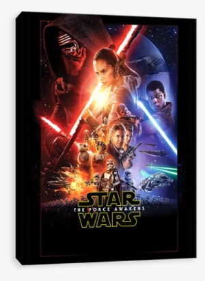 The Force Awakens - Minimal Movie Poster Design