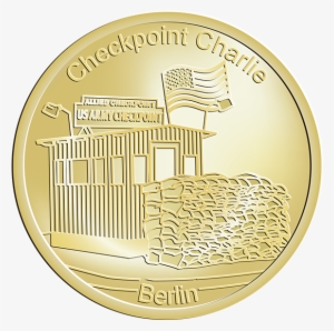Checkpoint Charlie, Along With Glienicker Brücke Was - Coin