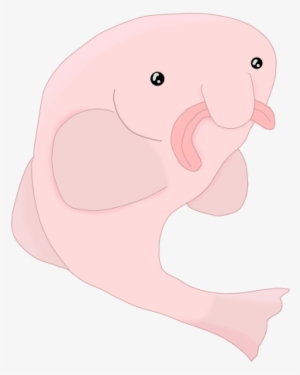 Clip Royalty Free Download Blobfish Drawing Side View - Drawing