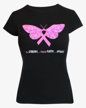 Pink Butterfly Tshirt - T-shirt