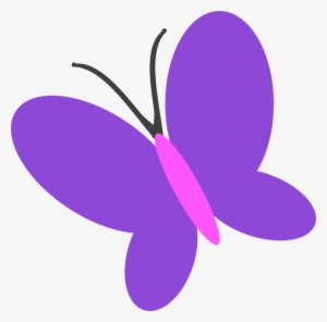Butterfly Clipart Purple Butterfly - Spring Butterfly Clip Art