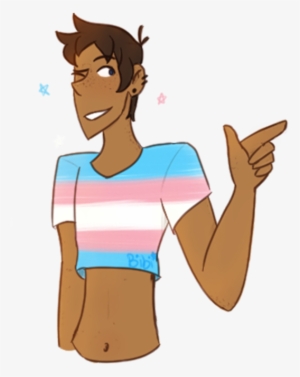 A Trans Lance To Go With His Bf - Cartoon