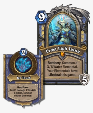 Home Of Icecrown Citadel, And The Dreaded Lich King - Frost Lich Jaina Hearthstone