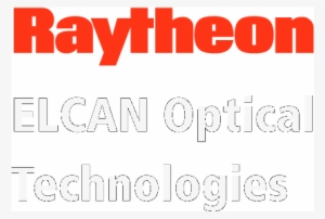 raytheon elcan optical technologies logos, company - raytheon