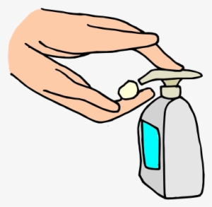 Soap Clipart Hand Soap - Apply Soap To Hands